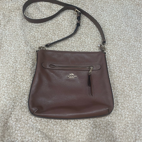 Coach Bags Coach Mae File Crossbody Bag F34823 Pebble Leather